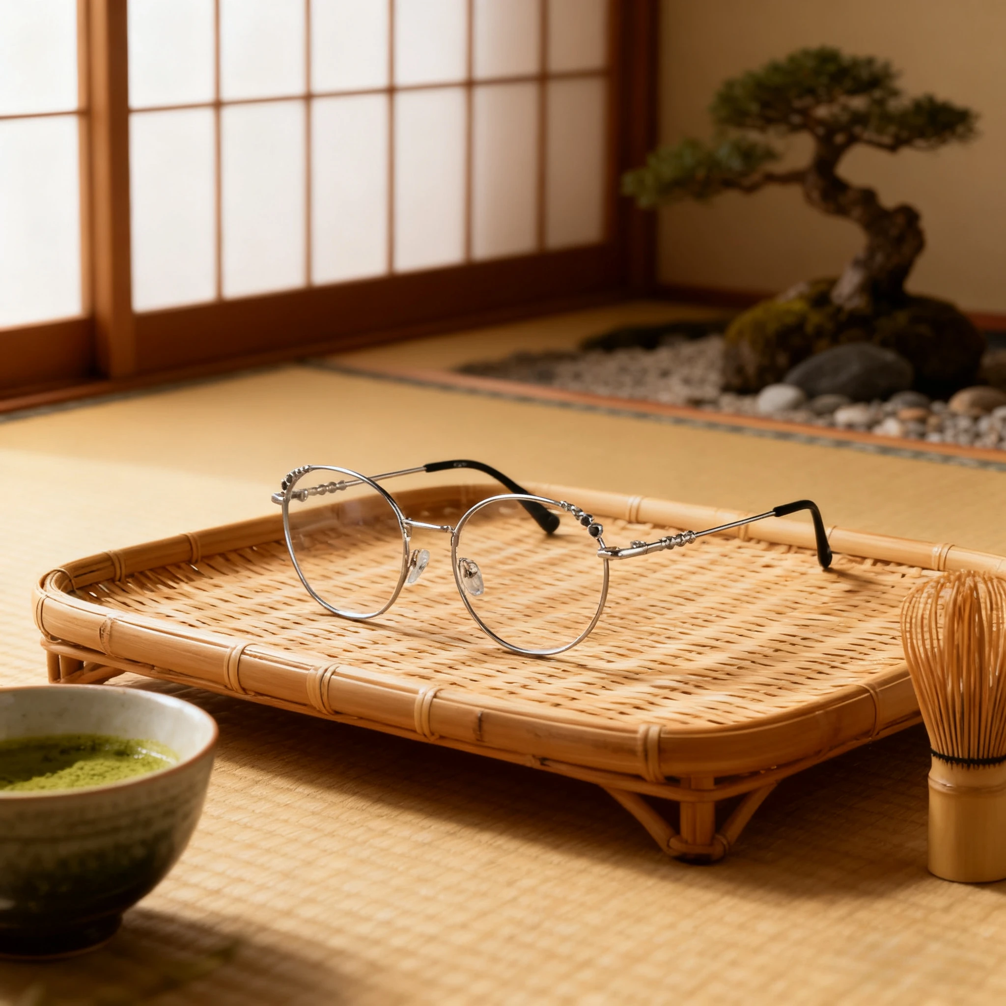 shinu-累進多焦点老眼鏡-近視と遠視用-ラウンドメタルフレーム-処方箋メガネ-女性用-近視用-フォトクロミック