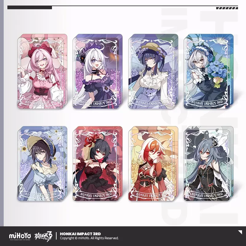 Sunsyea Honkai Impact 3rd Official Merch miHoYo Original HZCX Theme Series Acrylic Quicksand Ornament Elysia Fu Hua