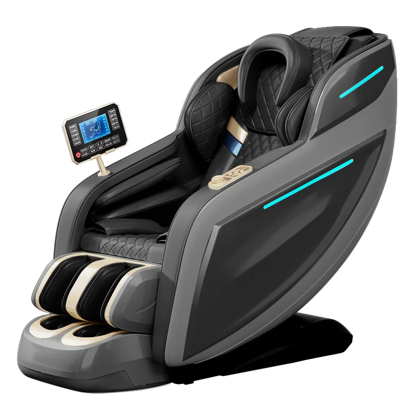 voice SL track robot full body electric heating information 4D zero gravity massage chair free spare parts