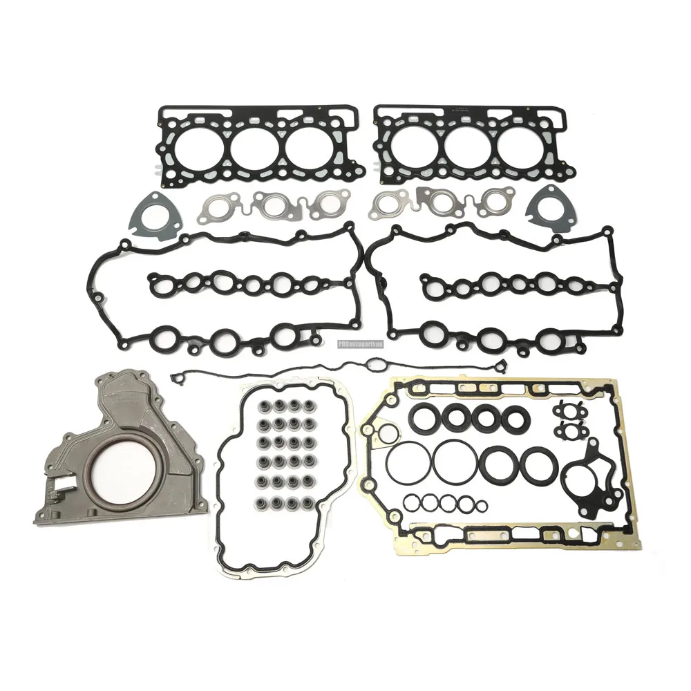엔진 부품 풀 헤드 가스켓 세트 키트 랜드로버 디스커버리 로버 스포츠 재규어 2.7L 디젤 276DT LR009723 04-15년식 2.7L V6 호환