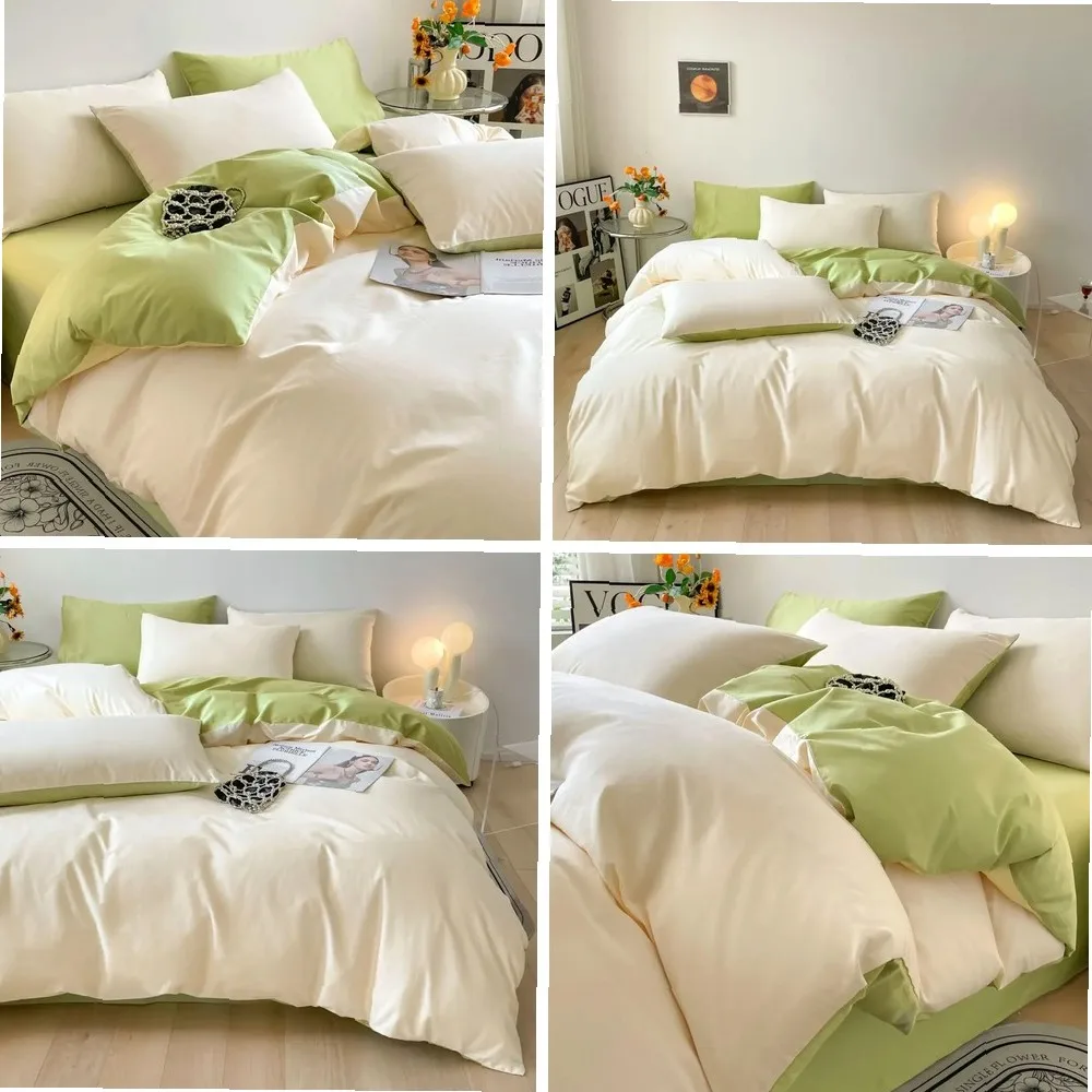 

100% Egyptian Cotton Duvet Cover, 400TC Solid Color Comforter Cover with Zipper Closure & Corner Ties Soft Luxury Hotel Bedding