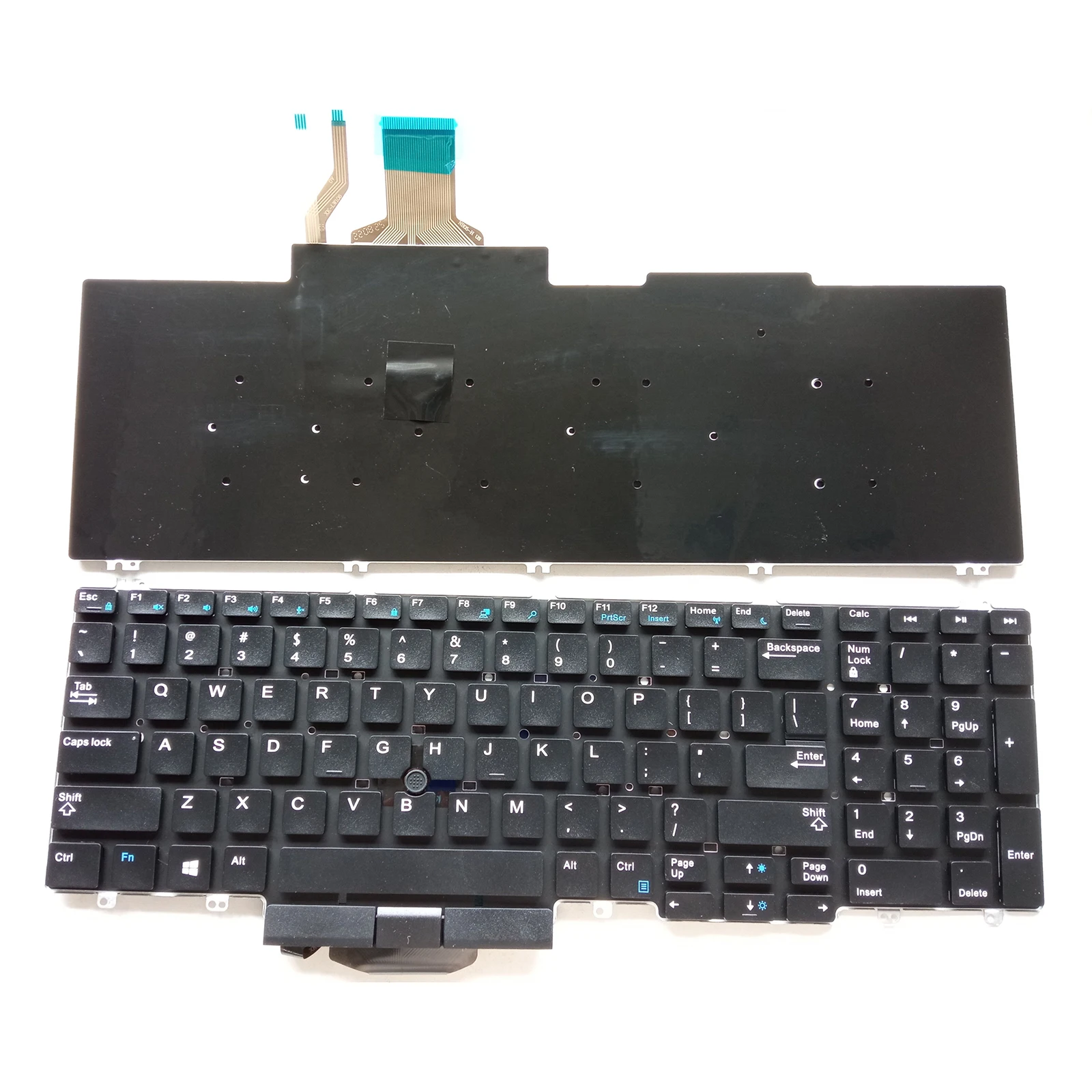 

New For DELL Precision 3530 7530 7730 E7530 M7530 US No Backlit Keyboard