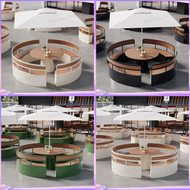 Outdoor Shoe Cabinet Waterproof Sunscreen Plastic Wood Storage Bench for Courtyard Terrace Park Garden Patio Furniture