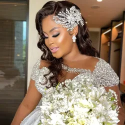 DZ012 Bridal Accessories Crystal Banquet Headdress Bridal Hair Jewelry Headpiece Gift Fashion Bridal Tiaras Baroque Hairbands