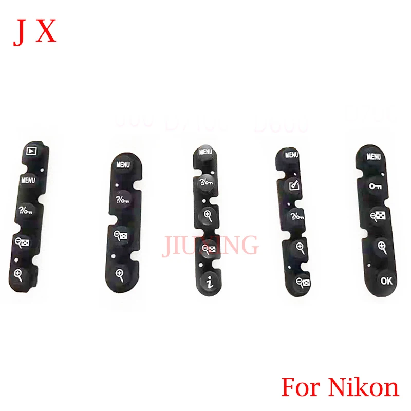 New For Nikon D7000 7100 D600 D700 D90 D300 D850 D750 D90 Rear Keypad Shell Menu Button Key Bar Camera Repair Part
