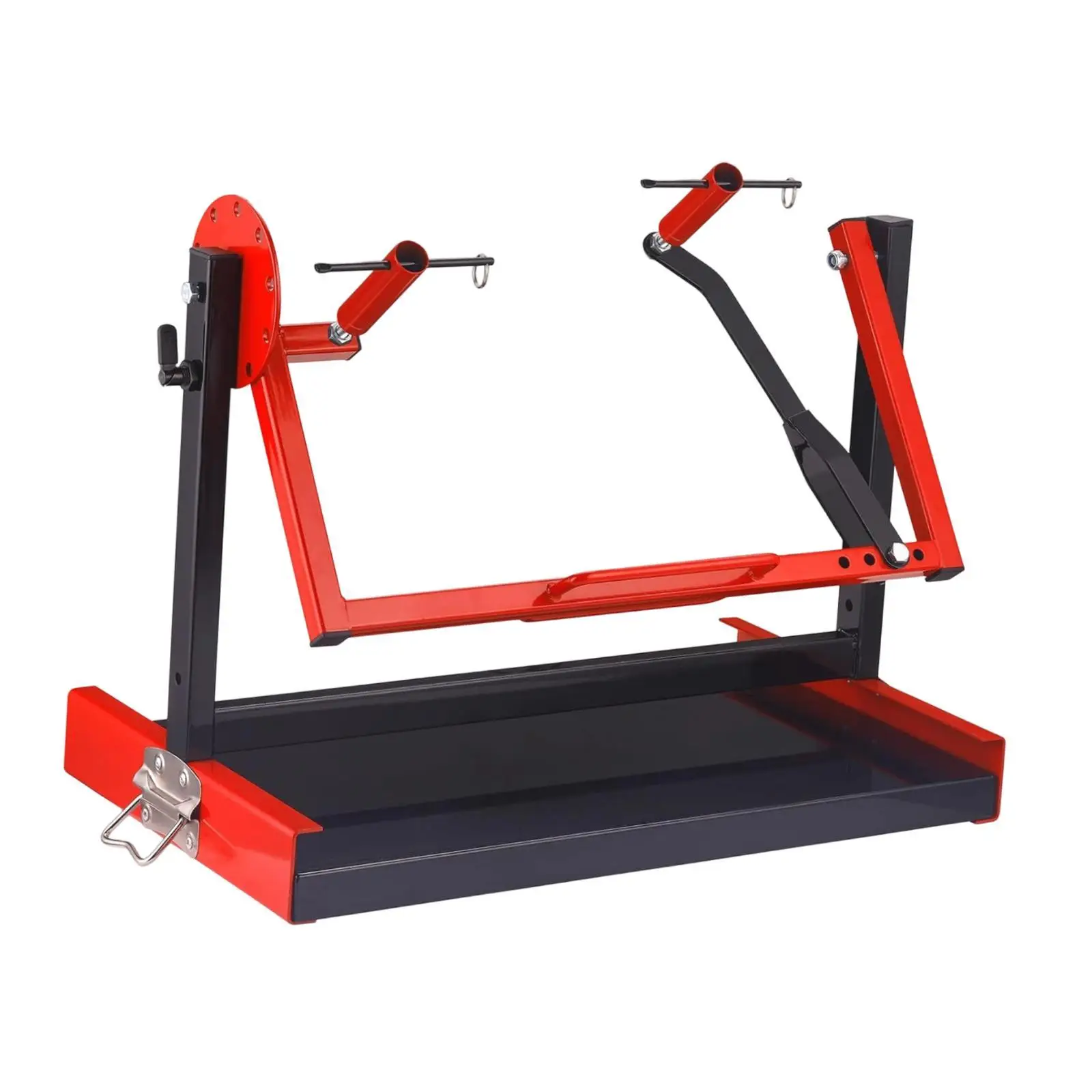 Heavy Duty Motorcycle Engine Stand Multi Angle Rotating Mount for Vertical Engine Repair and Cleaning