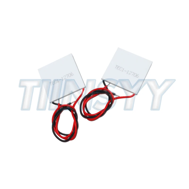 2pcs Peltier Cooler Module TEC1-12706 40x40mm 12V Thermoelectric Element 12706 Cooling Peltier DIY Electronics