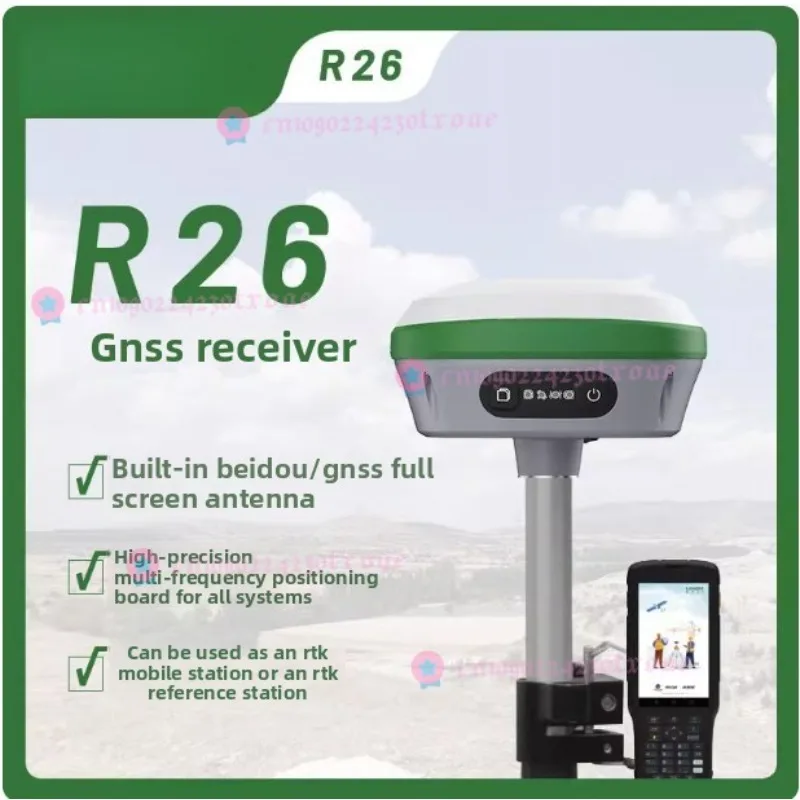 R26 Mobile Base Station High Precision GNSS RTK R26 Test Instrument Featuring IMU Function