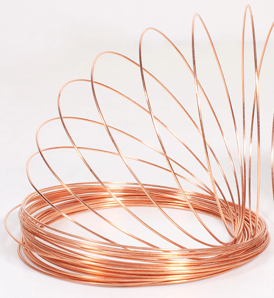Alambre de cobre suave T2 de 0,2-5mm/bobina de latón H59, Cable desnudo, alambre de cobre conductor, accesorios de Hardware DIY