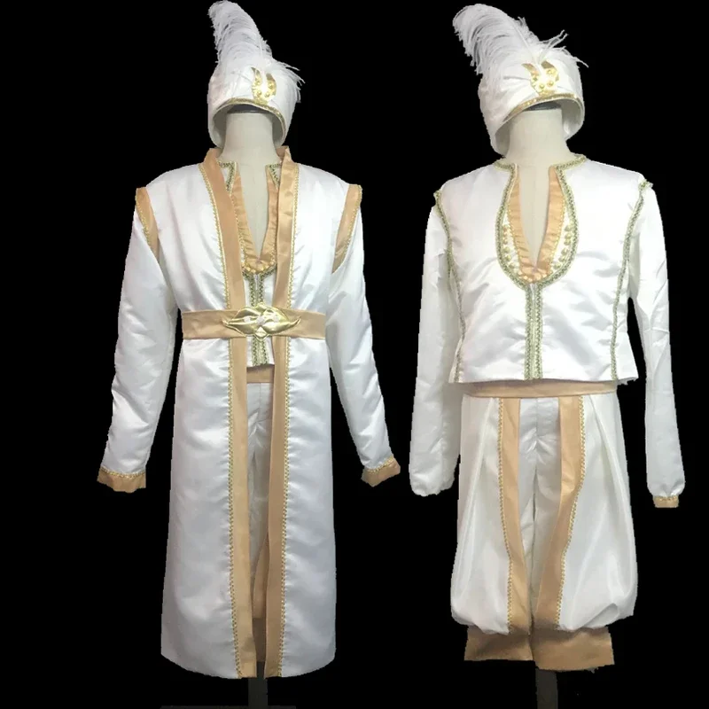 Фильм Аладдин Косплей Костюм Для Взрослых Мужчин Хэллоуин Рождественская Вечеринка На Заказ