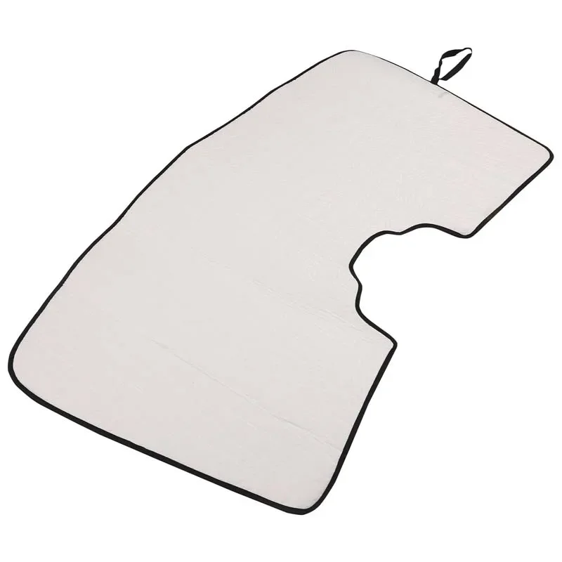 

For 2014-2020 Mercedes-Benz S-Class W222 Aluminum Foil Silver Car Front Glass Sunshade Sticker Car Accessories