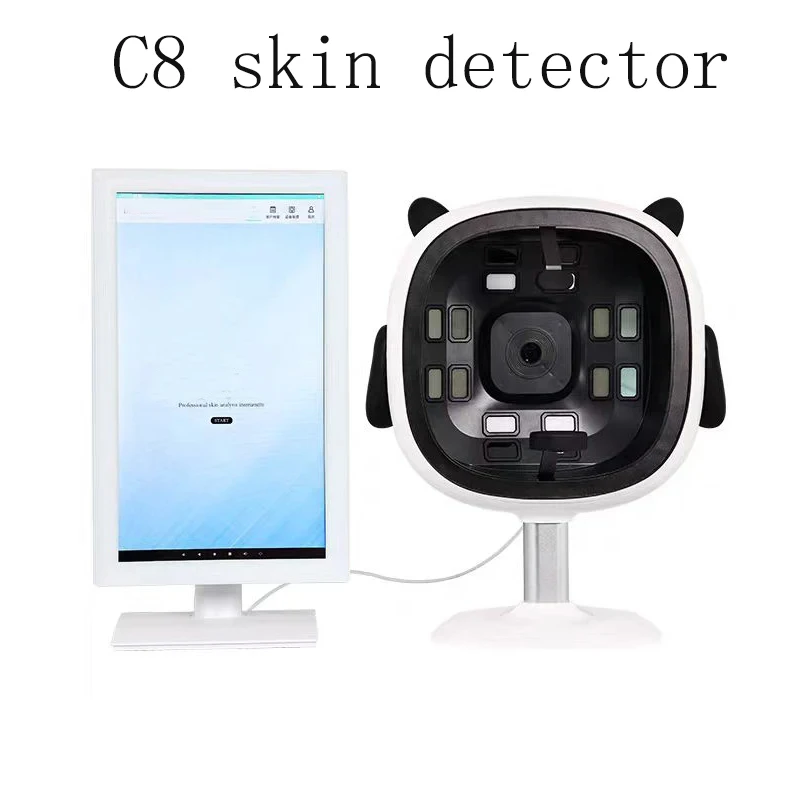 

C8 Skin Detector Facial Detection Analysis Comparison Skin Management Instrument Beauty Instrument