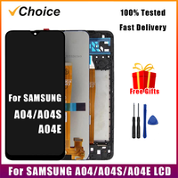 Tested LCD Display for Samsung A04s A04 A04E LCD Display Touch Screen Digitizer pantalla For SM A047 A045 A042 LCD Replacement