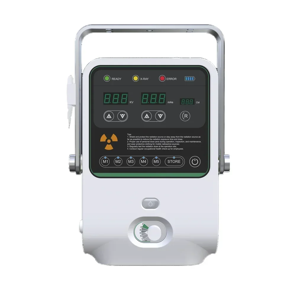 Ziekenhuis hoogfrequente 2R röntgenapparatuur Digitale draagbare hoogfrequente röntgenmachine