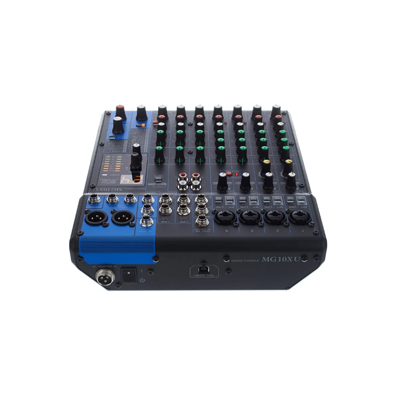 MG10XU 10 channel Mixer with USB and Effects 10-Input Stereo MG Analog Mixing Consoles