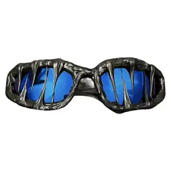 Drip Glue Sunglasses Handmade Drip Glue Sunglasses Wrap Around UV400 Protection Trendy Eye Wear Fashion Shield Shades For