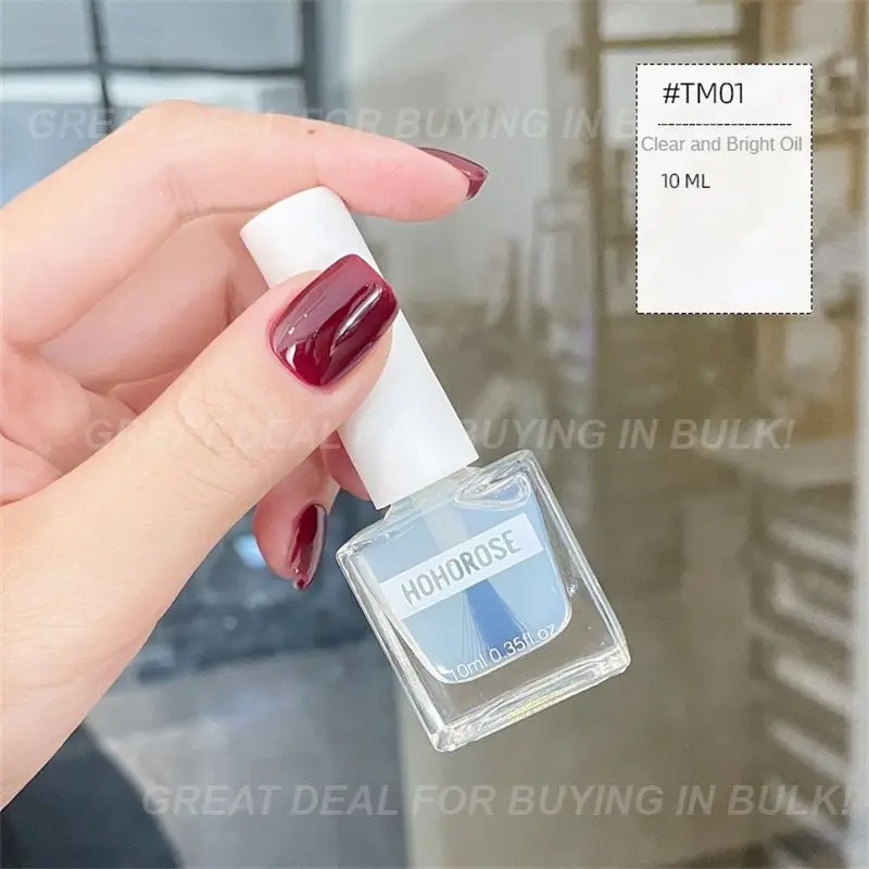 Verhéritage à ongles à base d'eau à la mode, kling de Rotterdam, sans cuisson, résultats professionnels, huile de base absorbe ouissante, anti-fragmentation