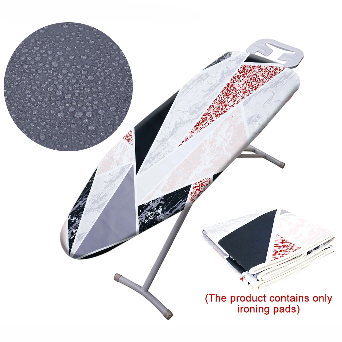 100% Cotton Ironing Board Cover Thick Padding Resistant Adjustable Ironing Board Pad Protective Cloth Fits all Standard Sized