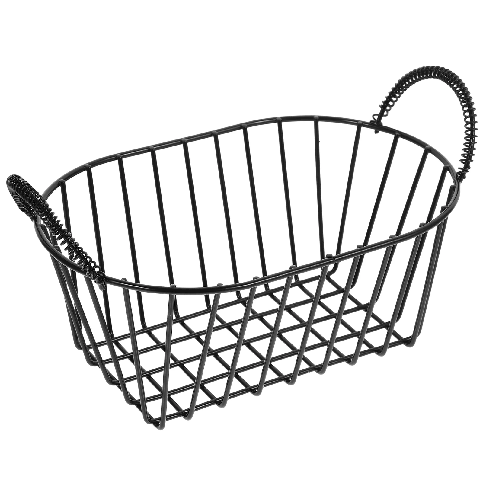 

Iron Snack Basket Bread Storage for Serving Fruit Vegetable Kitchen Wire Pantry Organizer Bin Baskets