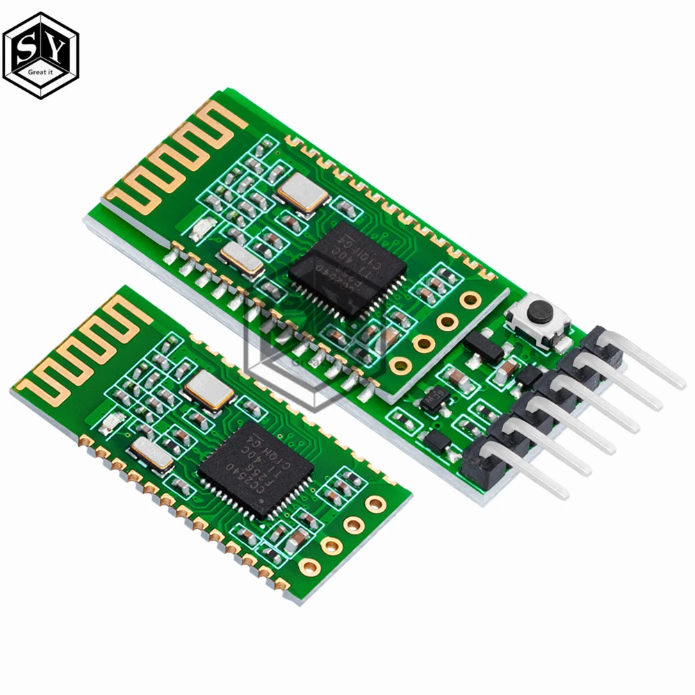 1pcs HC-08 HC08 Serial Port Module Wireless Bluetooth 4.0 RF Transceiver Support 9600bps Low Power Microcontroller 3.3V