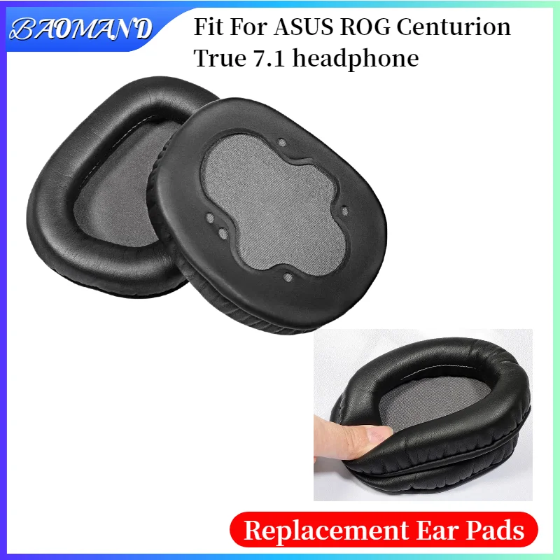 

Replacement Ear Pads Cushions for ASUS ROG Centurion True 7.1 Headphone Soft Memory Foam Pads/Earpads
