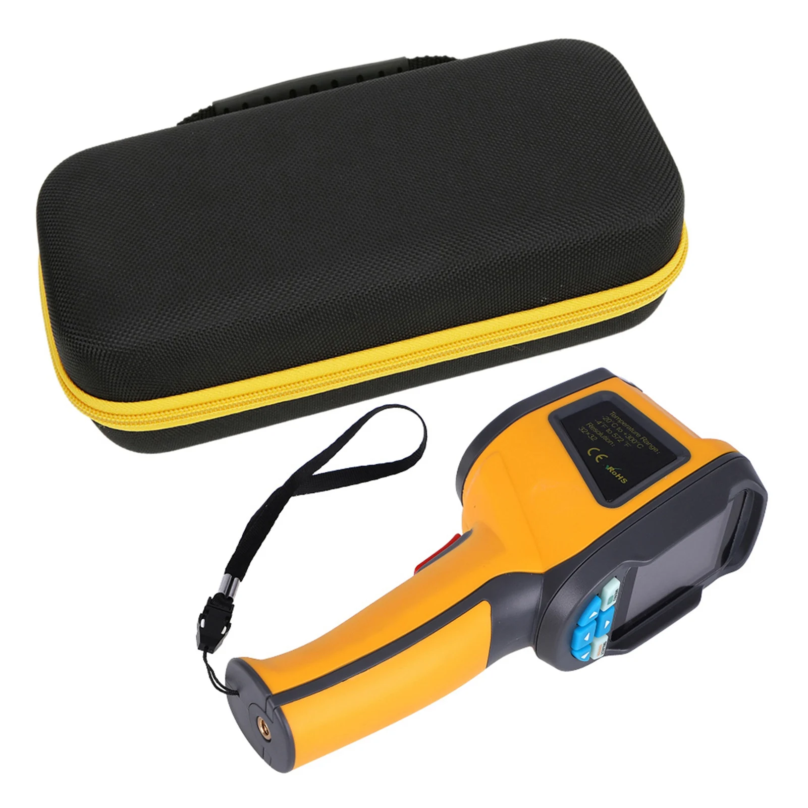 HT‑02D Handheld IR Thermal Imaging Camera Color Display 1024p 32x32 Resolution Thermal Imager IR Imager Thermal Imaging Camera