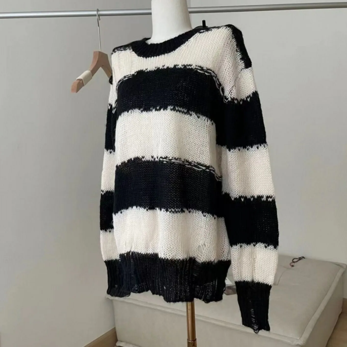 Anime Shinichi Okazaki Women Men Cosplay Costume Winter Knitted Men Women Sweater and Hat