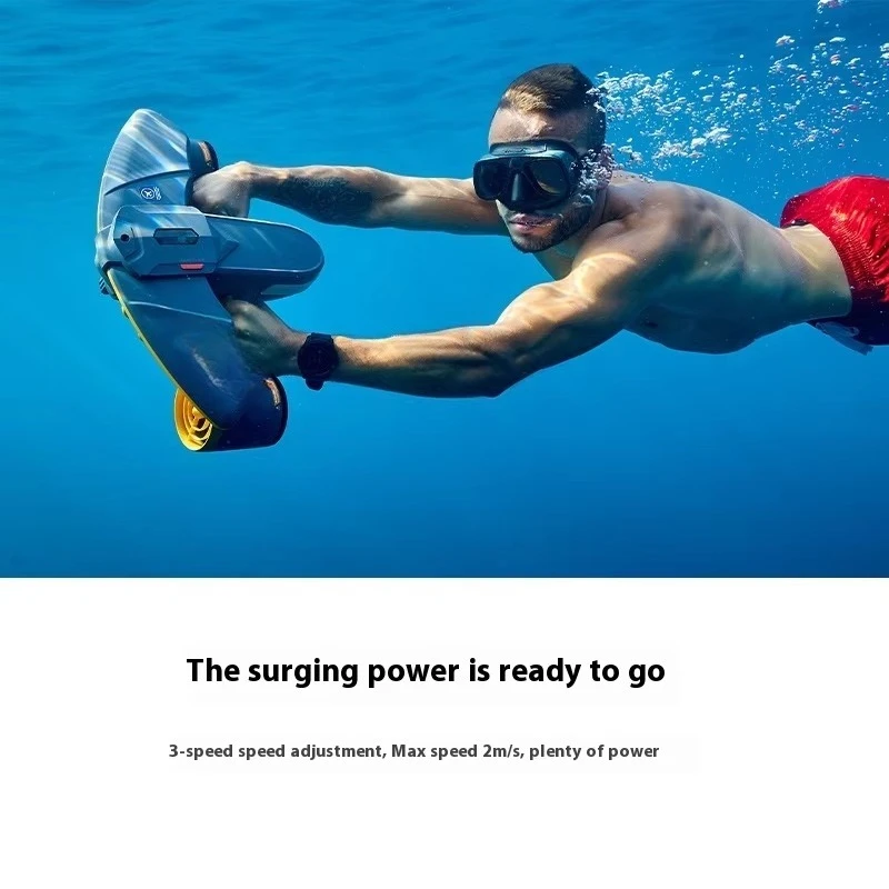

High Power Underwater Scooter with Long Battery Life Dive Propulsion System Photography Stabilizer for Swimming Diving