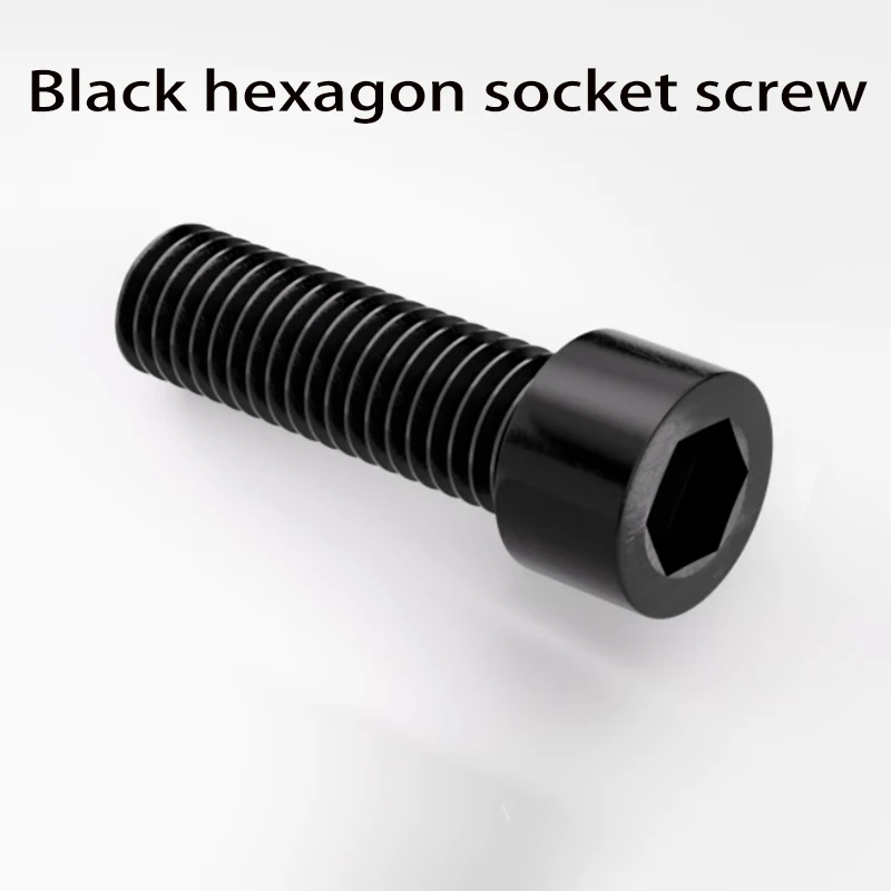 

M3 M4 M5 M6 M8 Allen Head Cap Screw Black Grade 8.8 Hex Hexgon Socket Cap Head Screw Bolt for Furniture