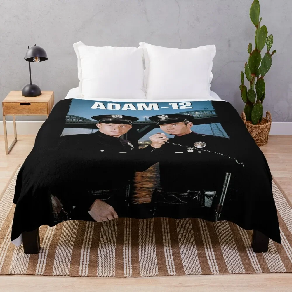 

ADAM 12 Throw Blanket Luxury Thicken Fluffy Softs Stuffeds Blankets