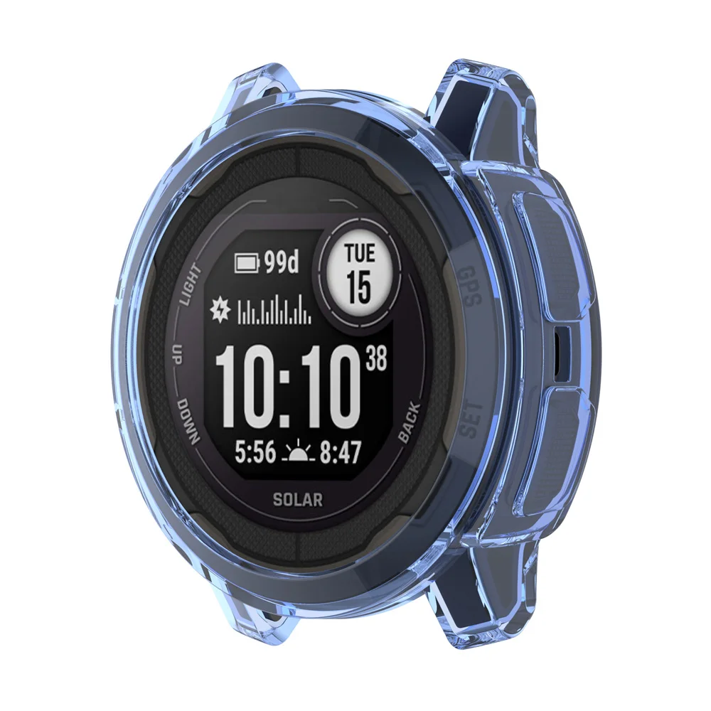 Custodia per orologio per Garmin Instinct 2s Custodia protettiva cava in TPU Anti-goccia Guscio per orologio di alta qualità per Garmin Instinct 2s
