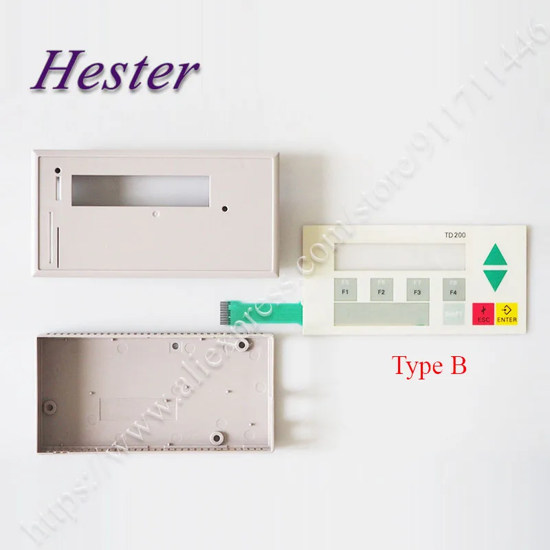 

Plastic Front and Back Case Cover for 6ES7272-0AA30-0YA0 6ES7272-0AA30-0YA1 6ES7272-0AA20-0YA0 TD200 + Membrane Keypad (Type B)