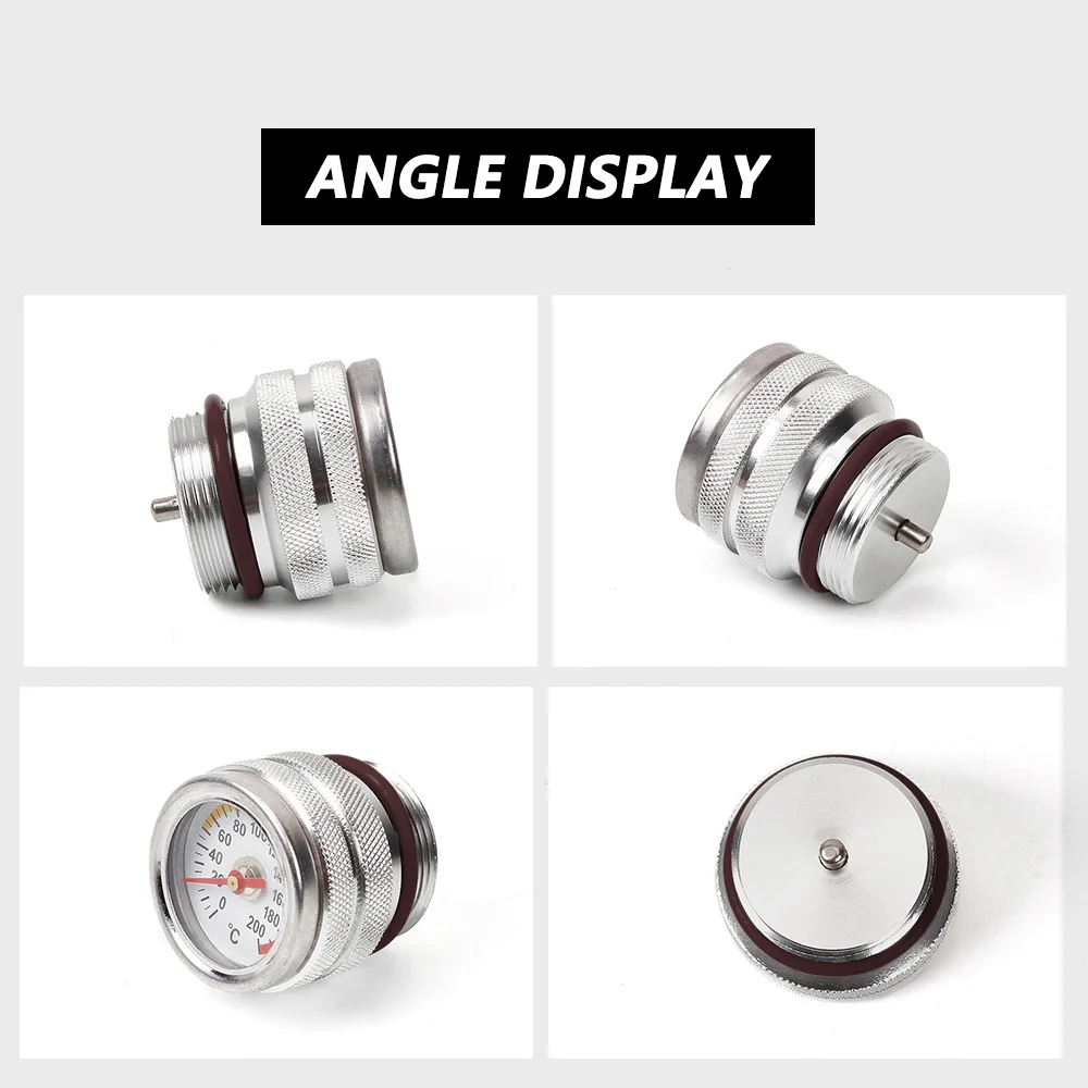 مقياس درجة حرارة زيت محرك الدراجة النارية M30x1.5 M20x1.5، مستشعر درجة حرارة الزيت لترقية محرك الدراجة