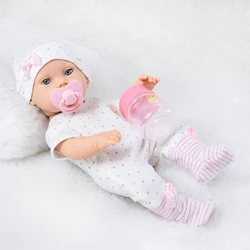 12Inch/30CM Baby Dolls Reborns Doll Realistic Handmade Nurturing Doll Full Body Silicone Reborns Popular Parenting Game Gift