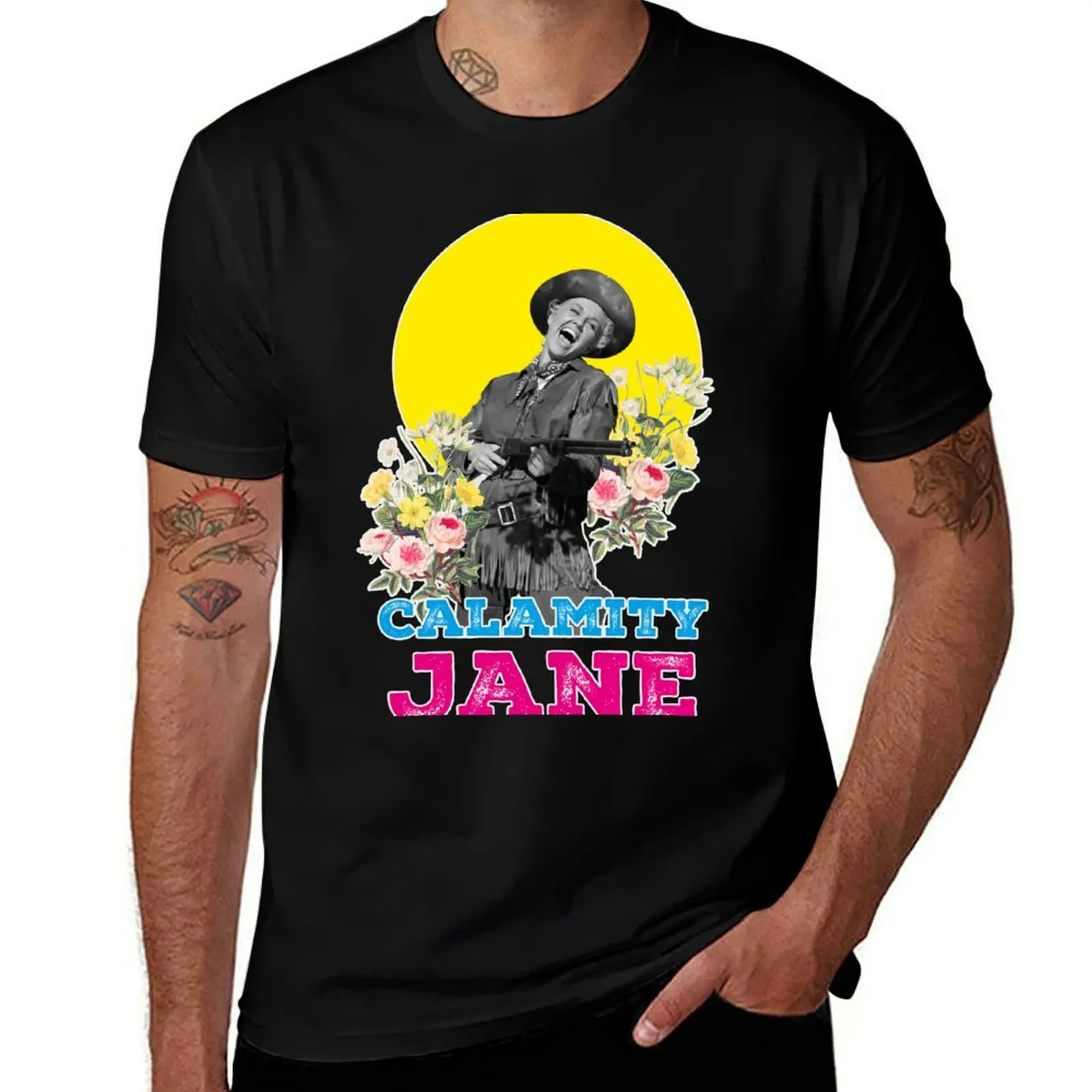 Calamity Jane, film, 50s T-Shirt Big and Tall Gym T-Shirt