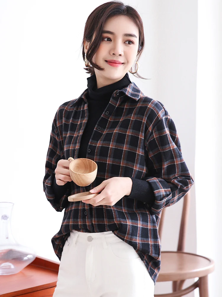 AIyssa professional womens fashionable casual shirts, high-quality single shirts, showing intellectual charm