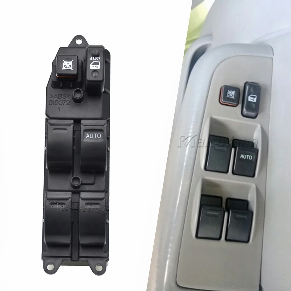 New Car Front Right Drive Electric Power Master Window Switch Suitable For Toyota Corolla AE110 1998-2002 84820-12350 RHD