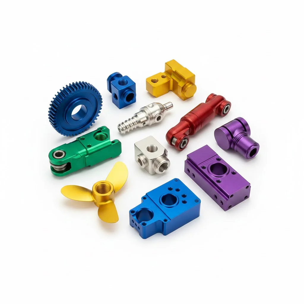 Custom Blue Anodized Aluminum Motor Mount Bracket for RC Cars High-Precision Durable CNC Machined Motor Holder