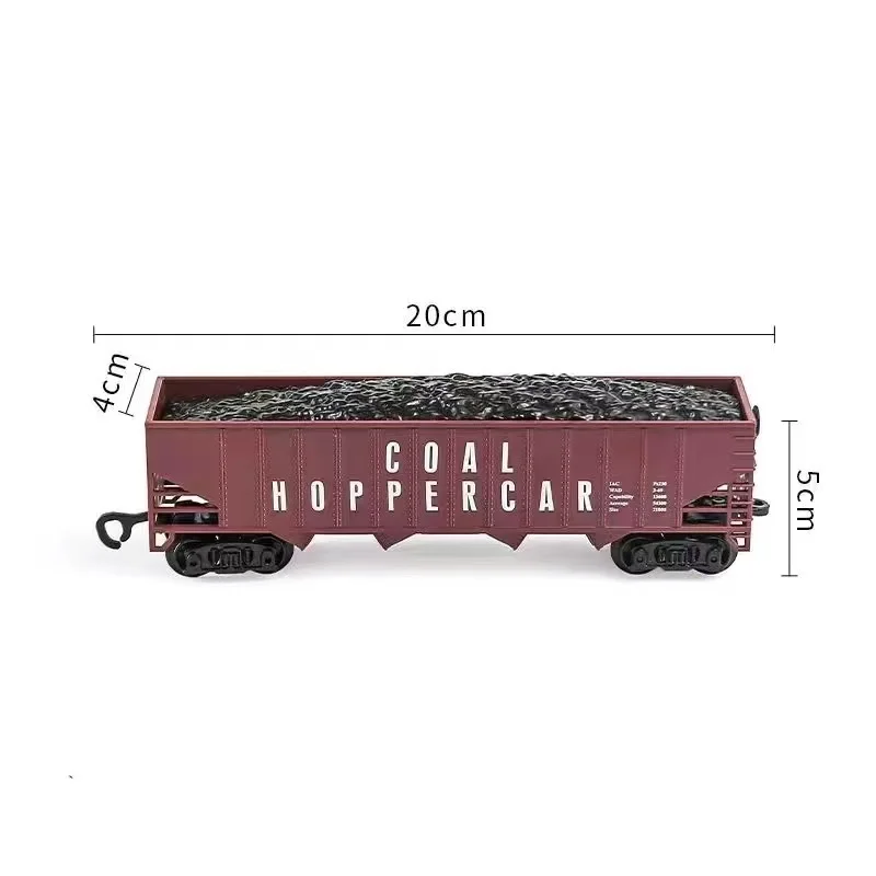 Electric Rail Car Toy Accessories Retro Carriage Accessories Suitable For 2.4cm Tracks