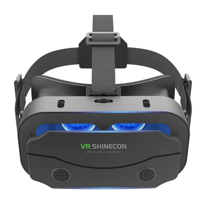 Ingenious-3D vr óculos portátil fone de ouvido montado na cabeça ajustável para 4.7-7.0 polegadas android telefones inteligentes óculos de realidade virtual