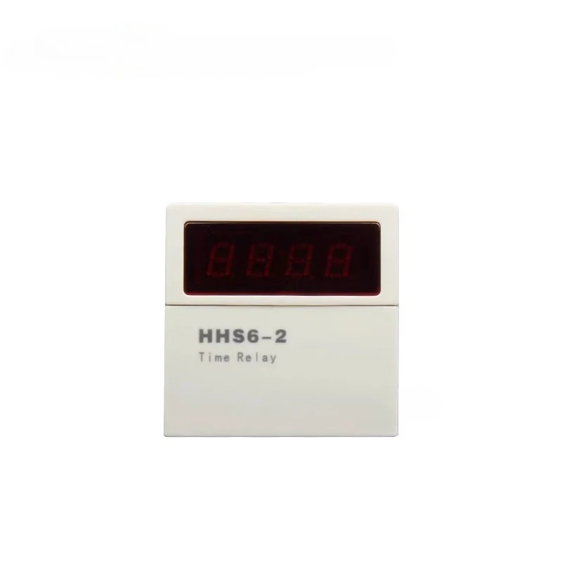 HHS6-2 Digital Time Relay 8 Pins with Base AC220V DC24V