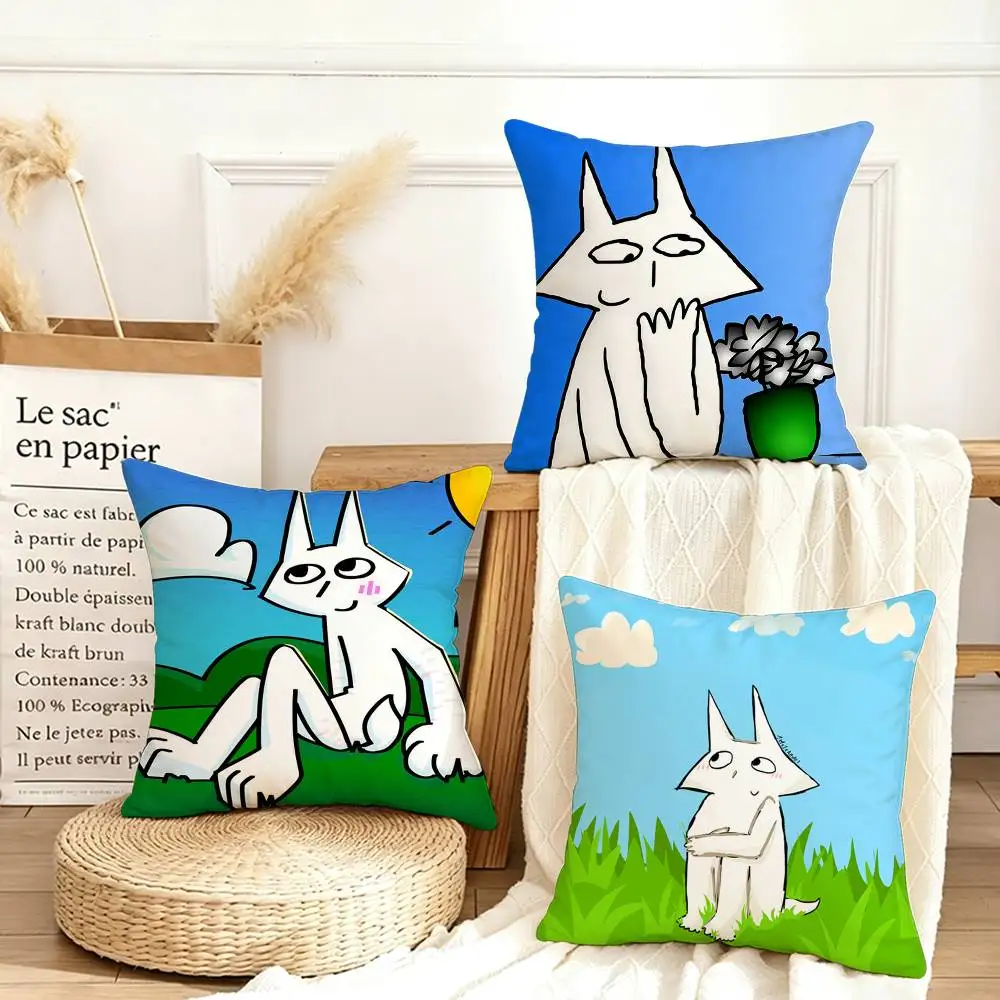 

H-House Of Puso Bayani Various Sizes Square Pillow Case For Car Home Bedchamber Decor