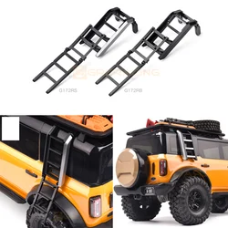 Simulierte Seiten fenster Klapp leiter für RC Crawler Auto Traxxas Trx4 Defender Bronco Axial Scx10 Universal Upgrade Teile