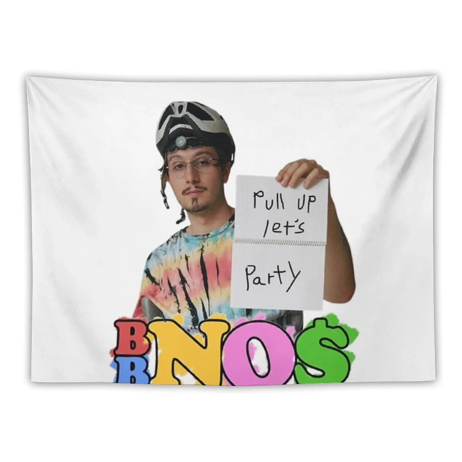 

BBNO$ 2023 Merch Logo #10 Tapestry Home Decorators Cute Decor Things To Decorate The Room Tapestry