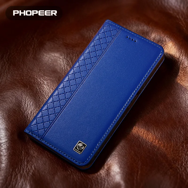 Luxury leather flip phone case for Redmi Note 11 Pro 9S Pro Max 8 Pro 8T 7 Pro 6 5 Pro Flip Phone Case Napa Grid Pattern