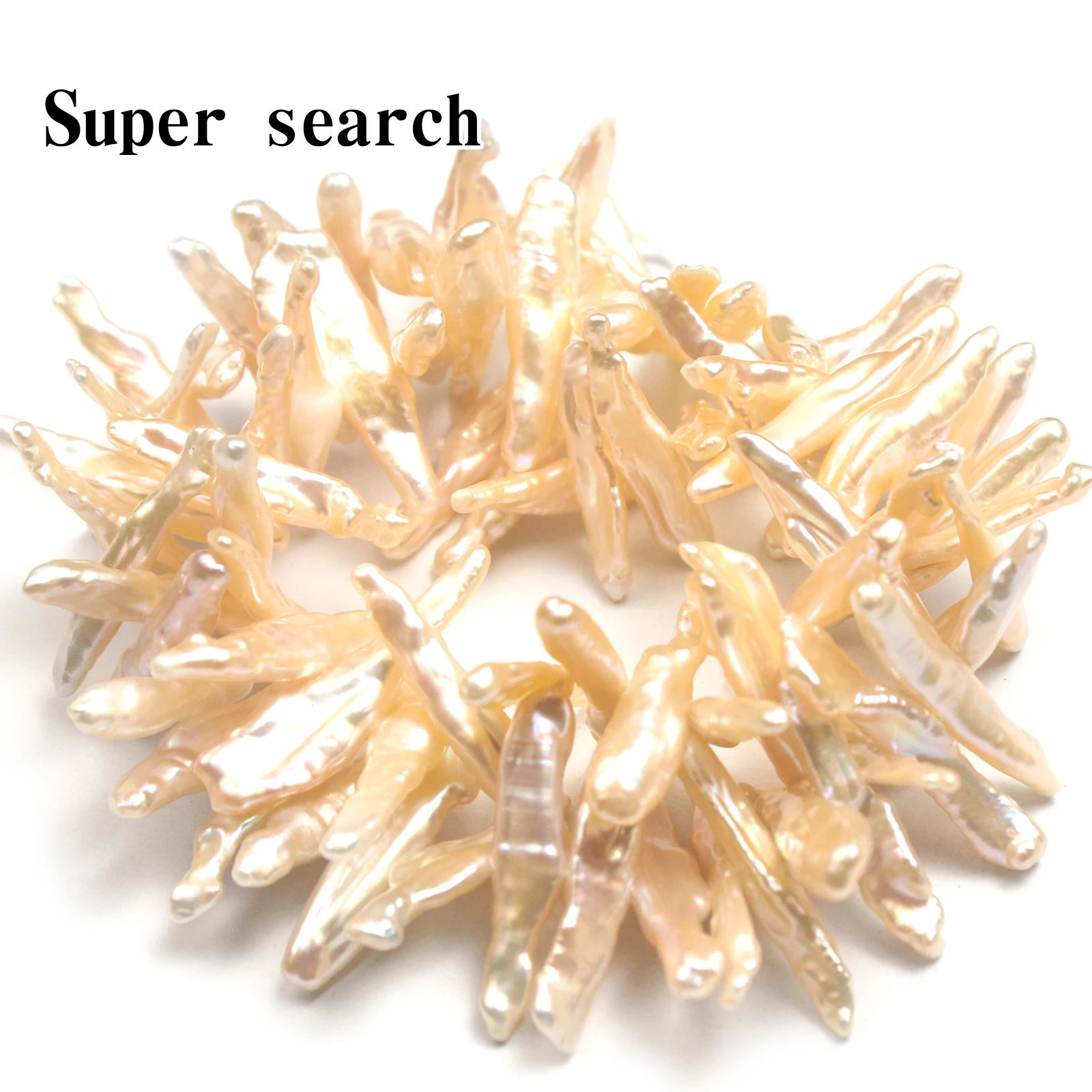 Natural Baroque Pink Pearl Beads Irregural Pearl Loose Spacer Beaded for Making DIY Necklace Bracelets Earrings Accessories