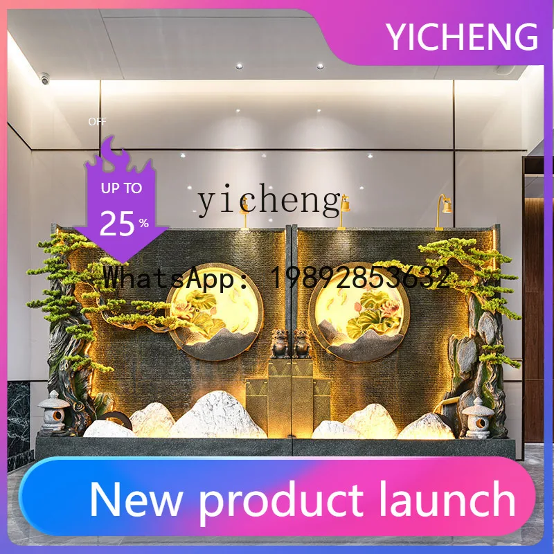 A30  large rockery flowing water ornament circulating water office floor decoration opening housewarming gifts