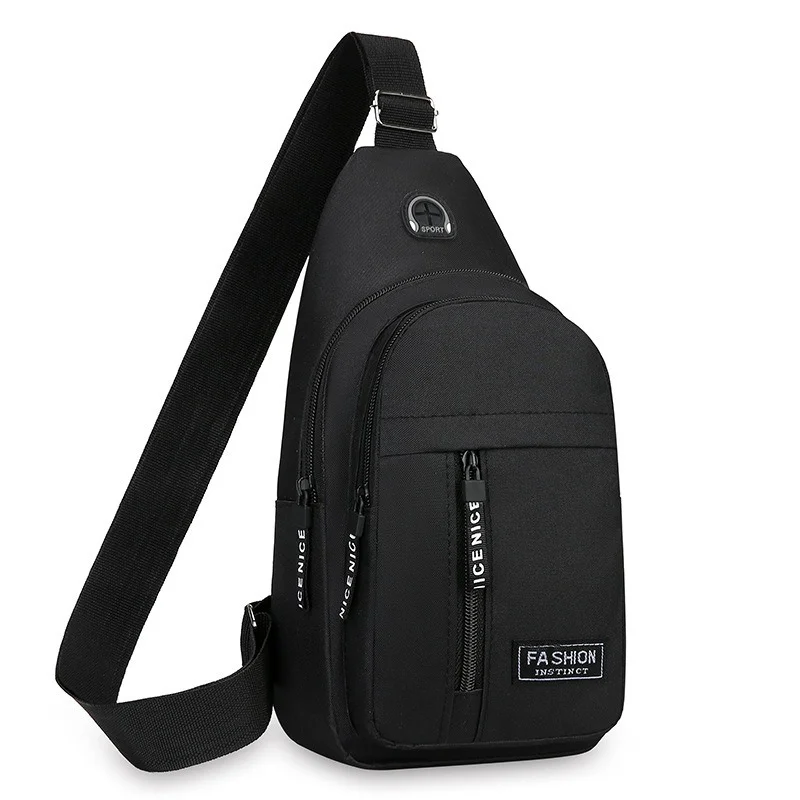 Fashionable and Trendy Lightweight New Men Shoulder Bags Chest Bag Multifuncional Crossbody Bags Travel Sling Bag