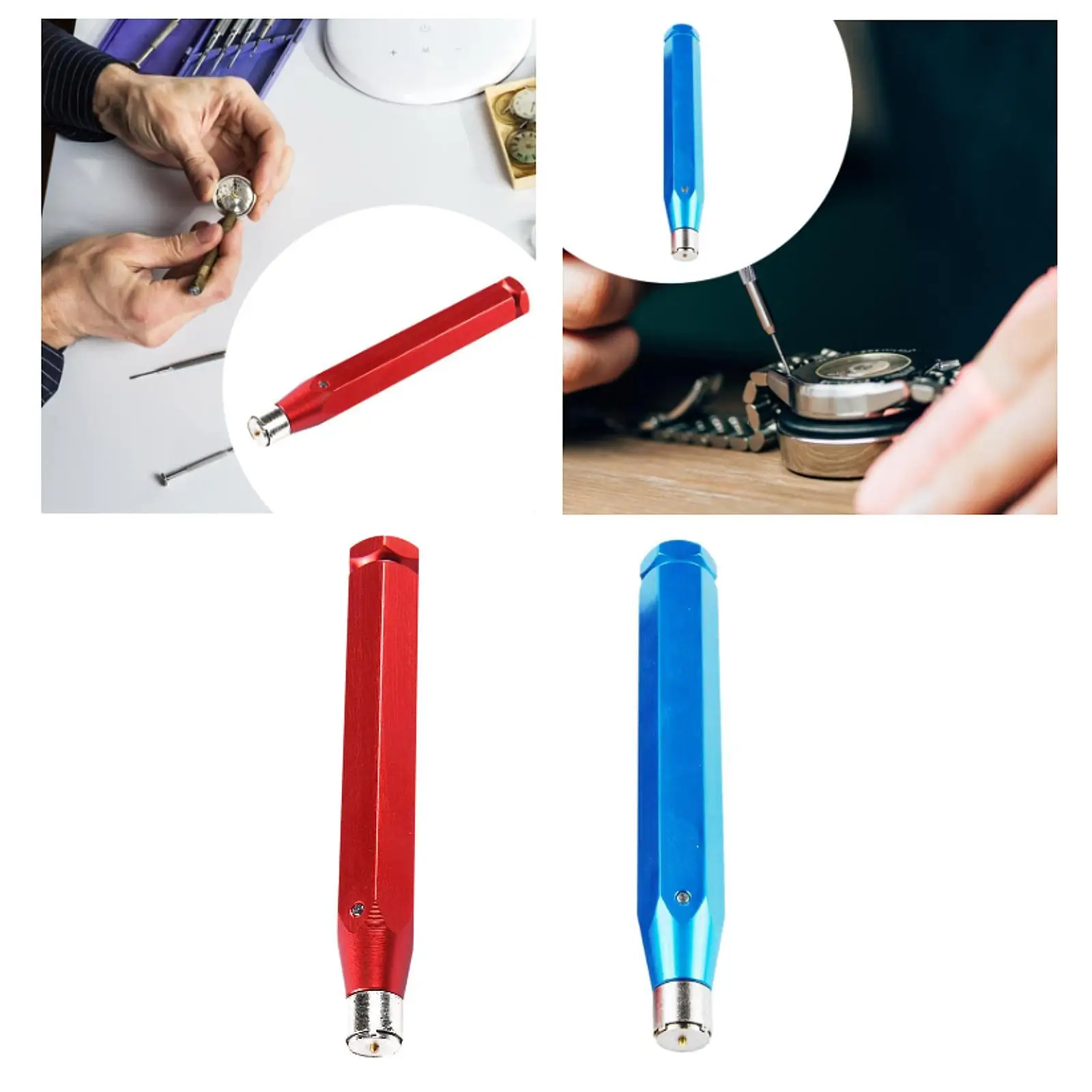 Bekijk het reparatiegereedschap voor vliegwielrotor, accessoires voor uurwerk, veelzijdig vliegwiel