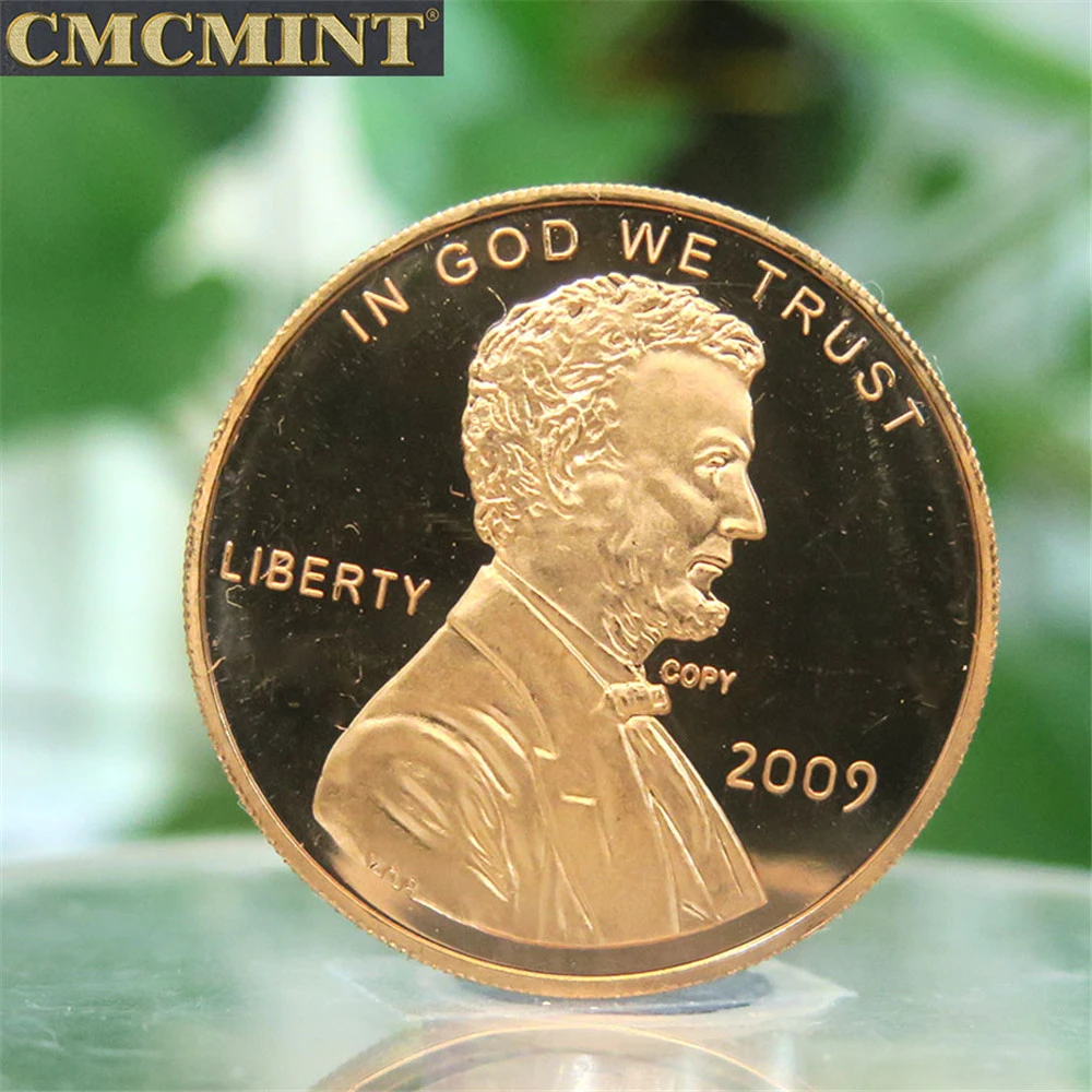 Custom Metal Blank Challenge Coin  Jumbo Penny 1 Oz .999 Troy Copper 3/4